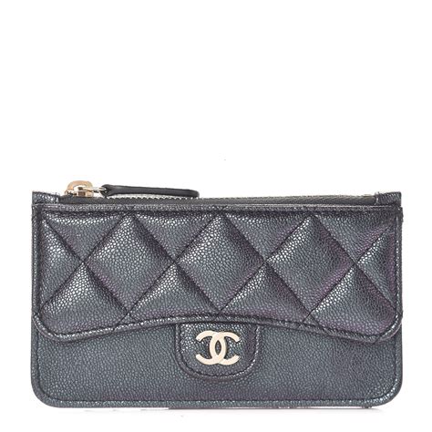 chanel card holder with zipper|chanel quilted classic card holder.